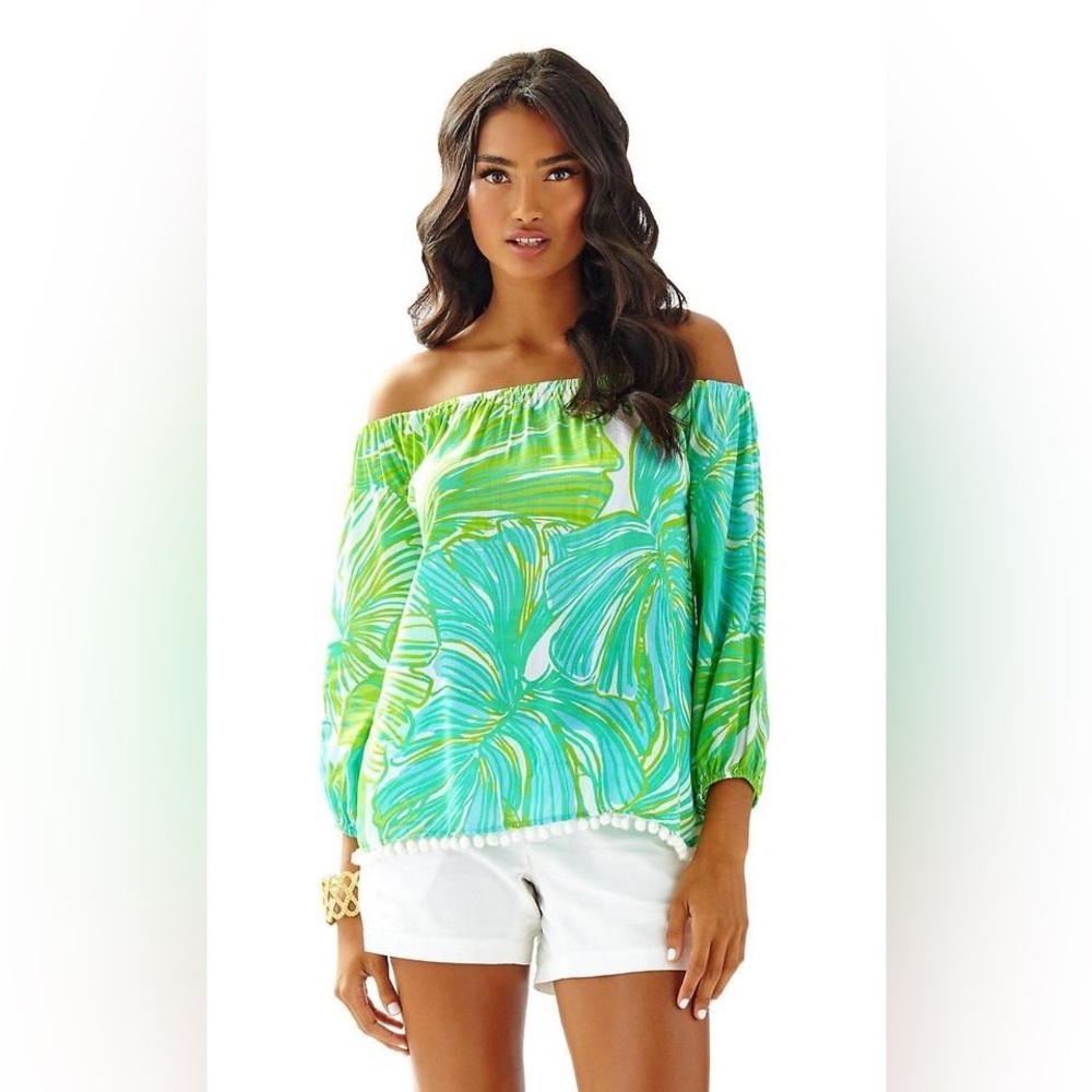Lilly Pulitzer Enna Off the Shoulder Top